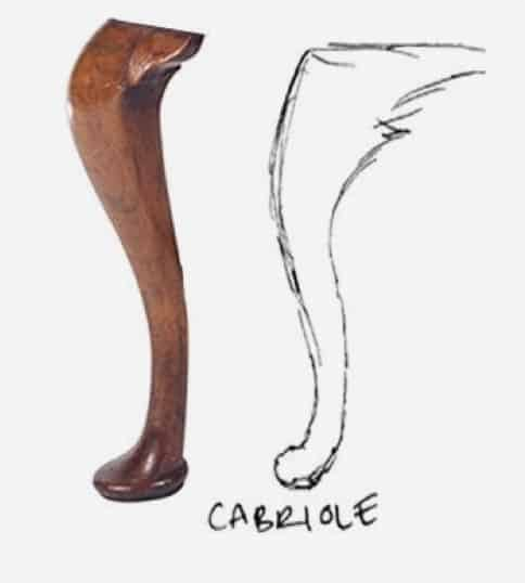 noga meblowa cabriole