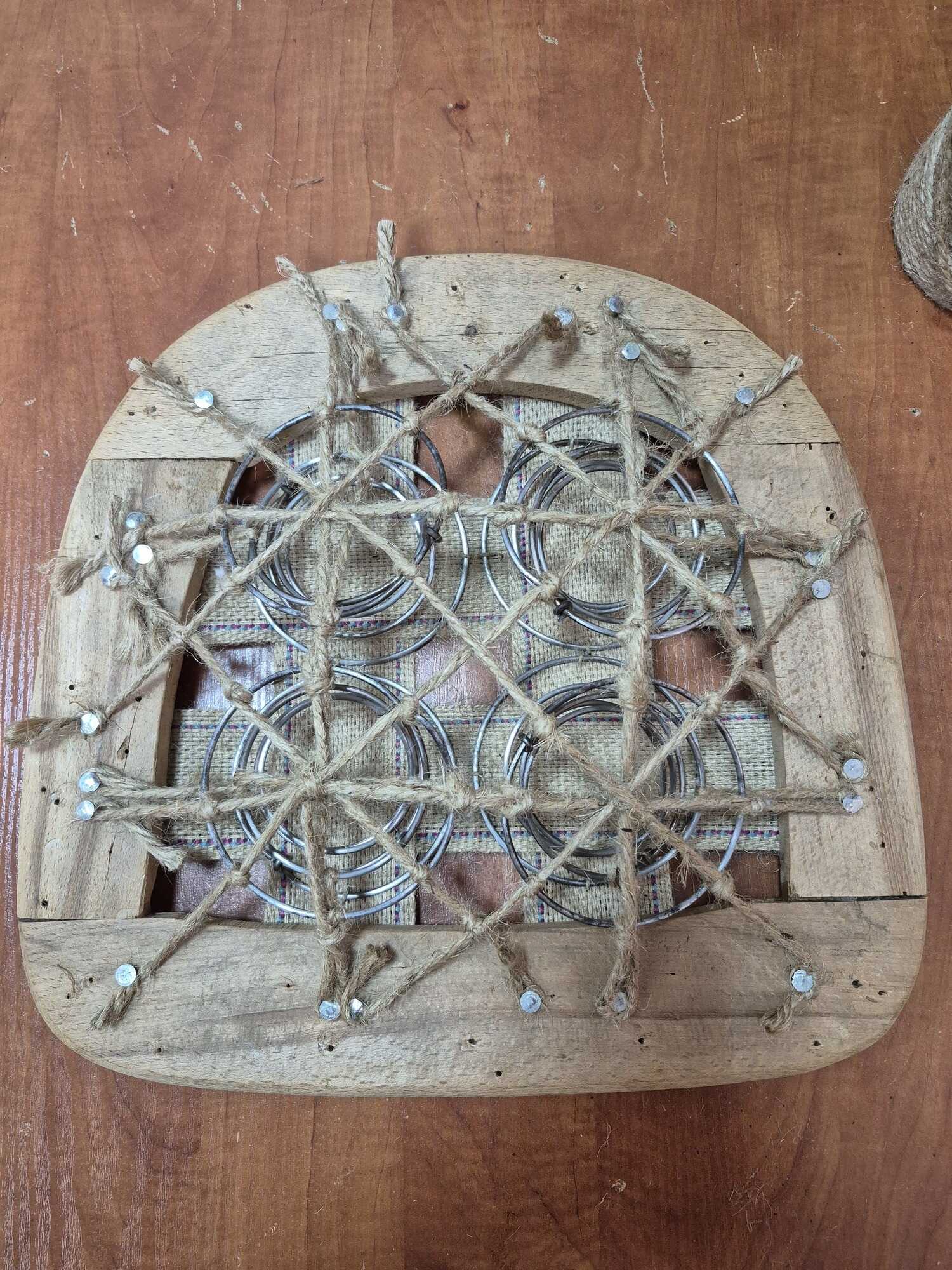 ramka krzesla art deco